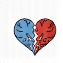 Icono de un cerebro y un corazón interconectados.